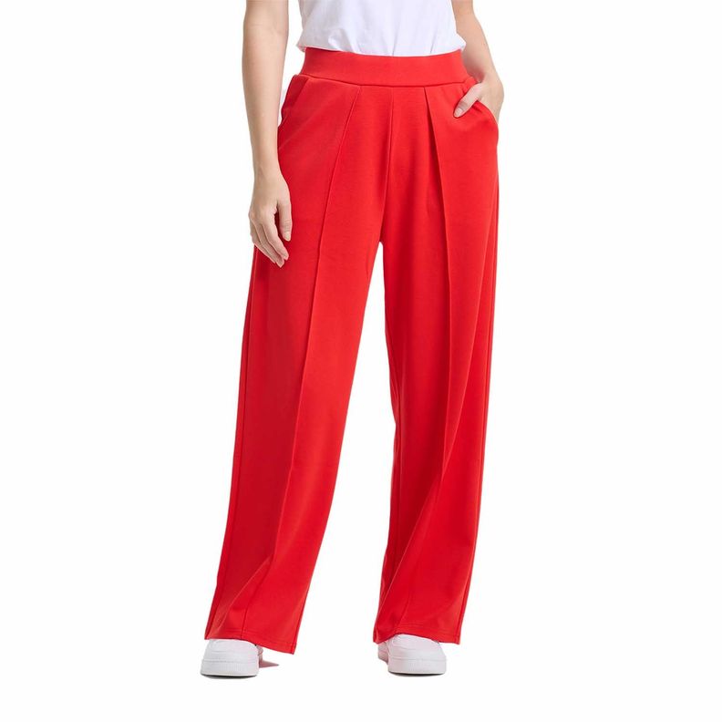 Pantalón Mujer Sastrero Pretina Rojo Fashion's Park-0