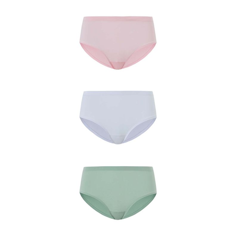 Calzón Mujer Pantaleta Tripack Juvenil Palo Rosa-0