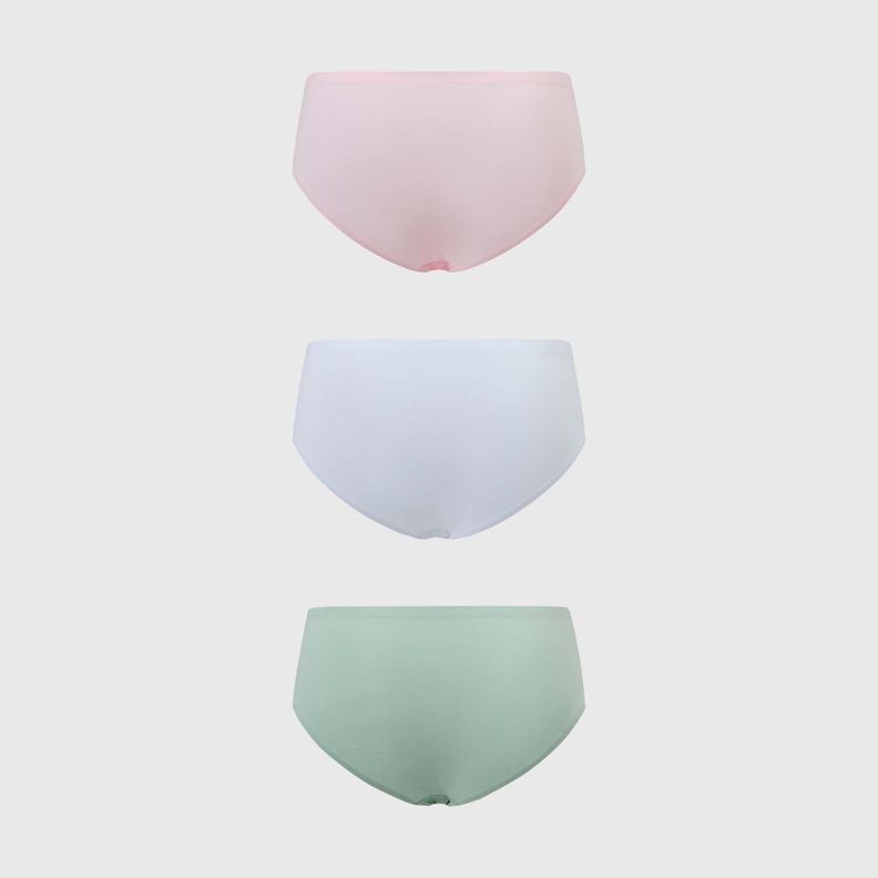 Calzón Mujer Pantaleta Tripack Juvenil Palo Rosa-1
