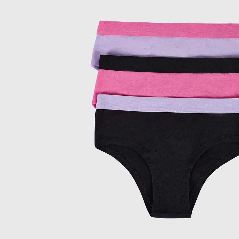 Calzón Niña Tripack Pantaleta Niña Fucsia Fashion's Park-1