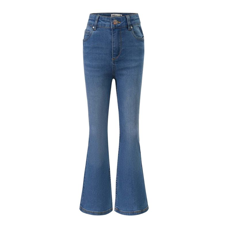 Jeans Niña Flare Azul Claro Fashion's Park-0