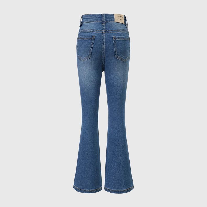 Jeans Niña Flare Azul Claro Fashion's Park-1