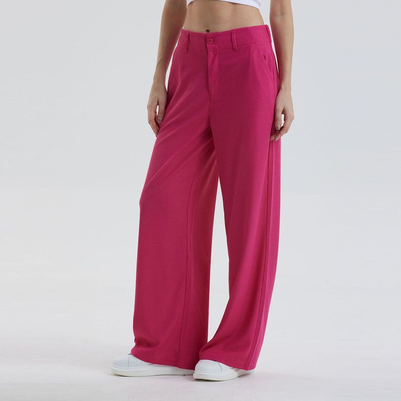 Pantalón Mujer Sastrero Juvenil Fucsia Fashion´s Park-1