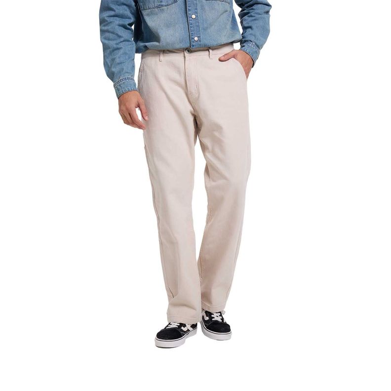 Jeans Hombre Recto Carpintero Beige Fashion's Park-0