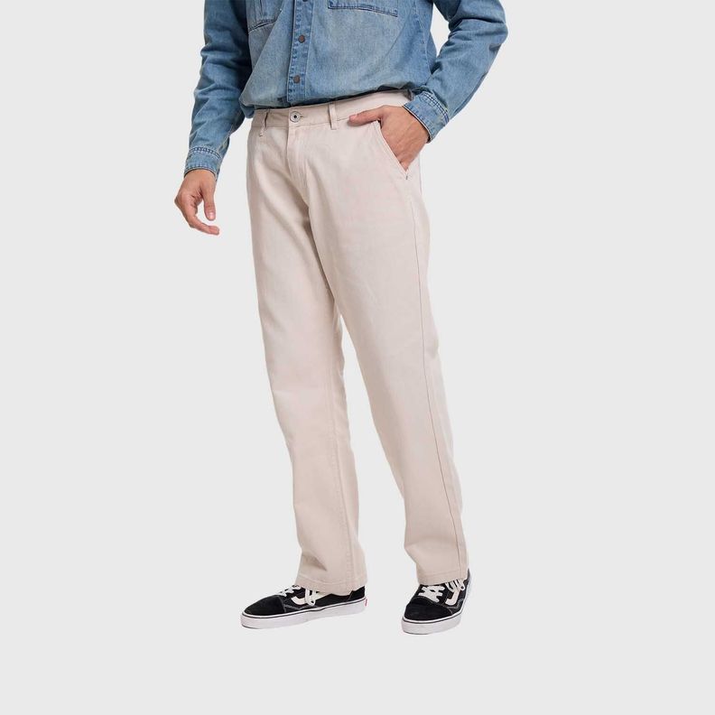 Jeans Hombre Recto Carpintero Beige Fashion's Park-1