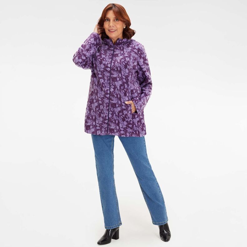 Polar Estampado Casual Morado Fashions Park-3