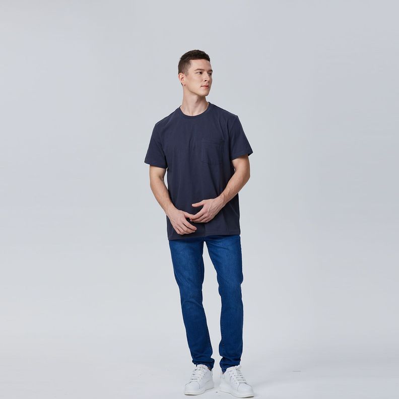 Jeans Skinny 101 Azul Oscuro Hombre-3