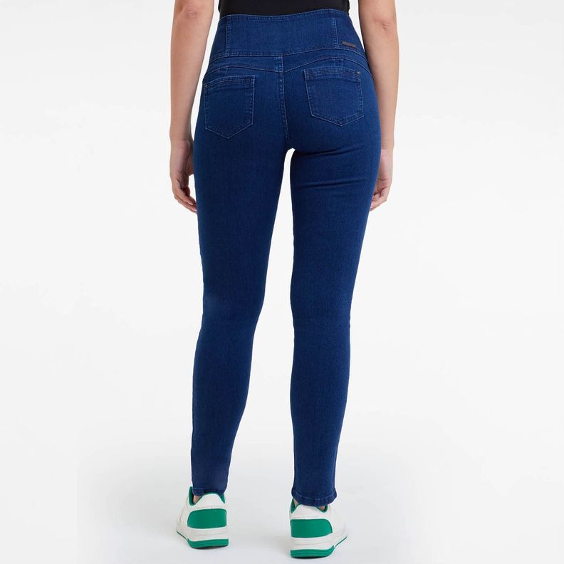 Jeans Skinny Castilla Azul Oscuro Mujer-2