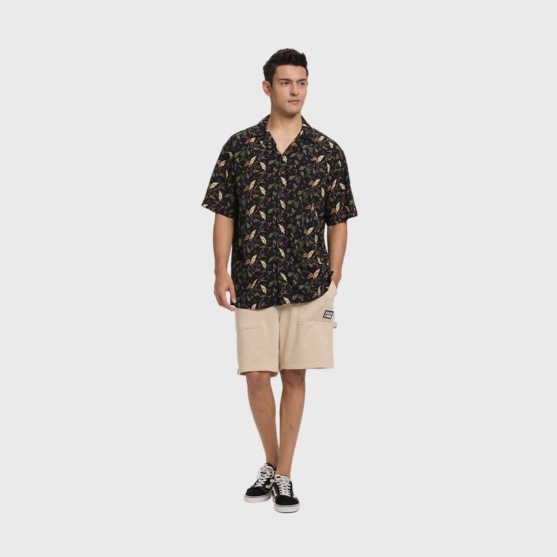 Camisa Hombre Guayabera Negro I Fashion's Park-3