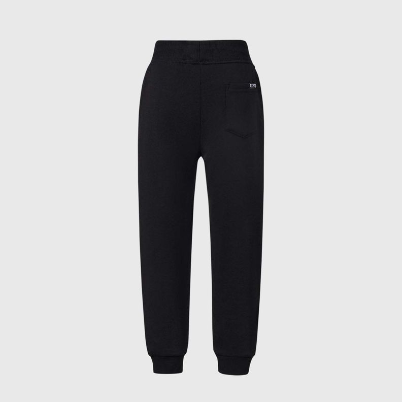 Pantalón Buzo Niño Jogger Print Negro III Fashion's Park-1