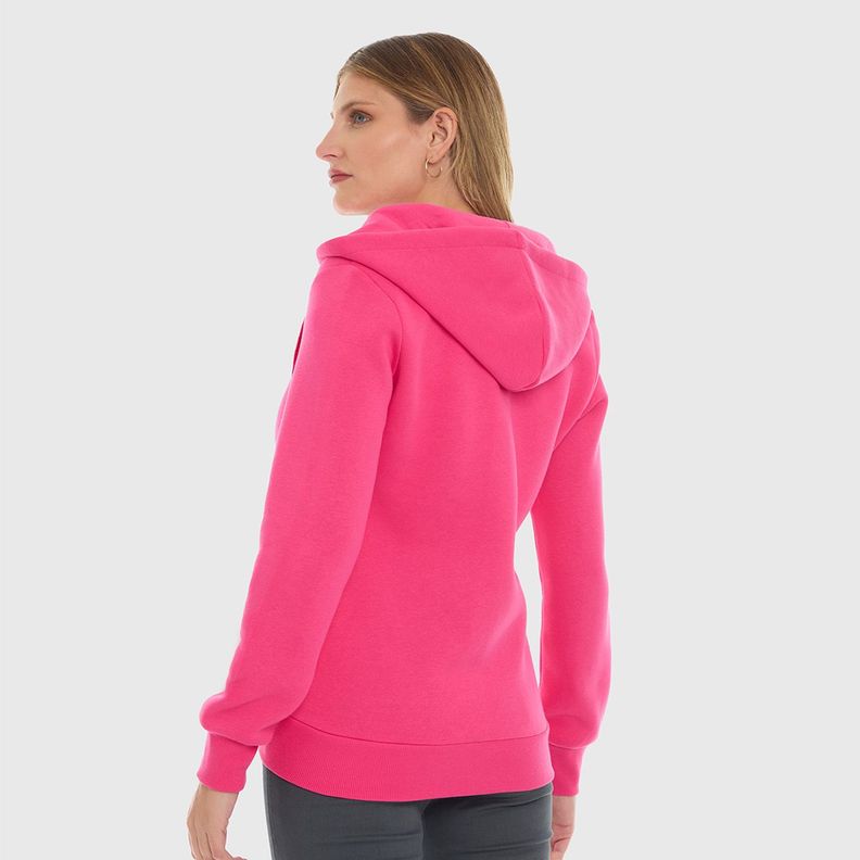 Polerón Mujer Hoodie Fucsia Fashion's Park-2