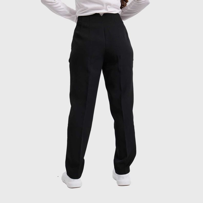 Pantalón Mujer Tiro Alto Sastrero Negro Fashion´s Park-2