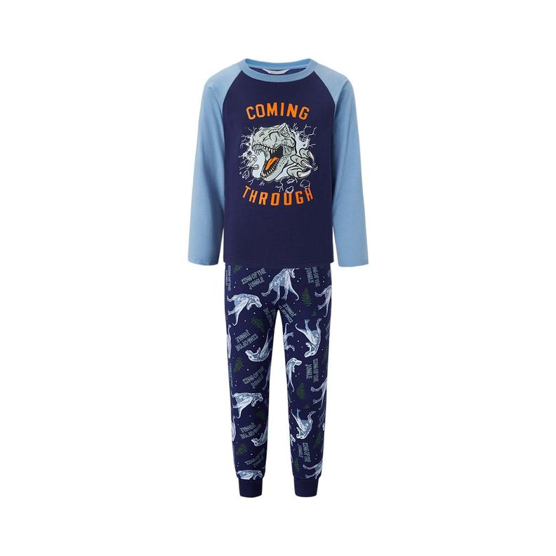 Pijama Niño Estampado Azul Fashion's Park-0