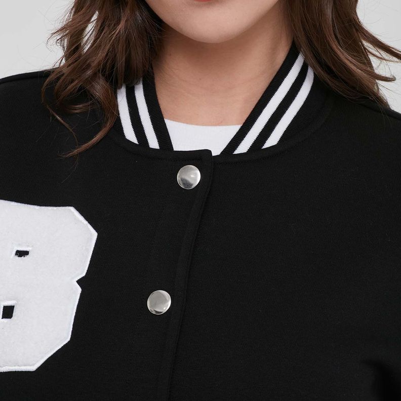Chaqueta Mujer Bomber Negro Ii Fashion´s Park-7