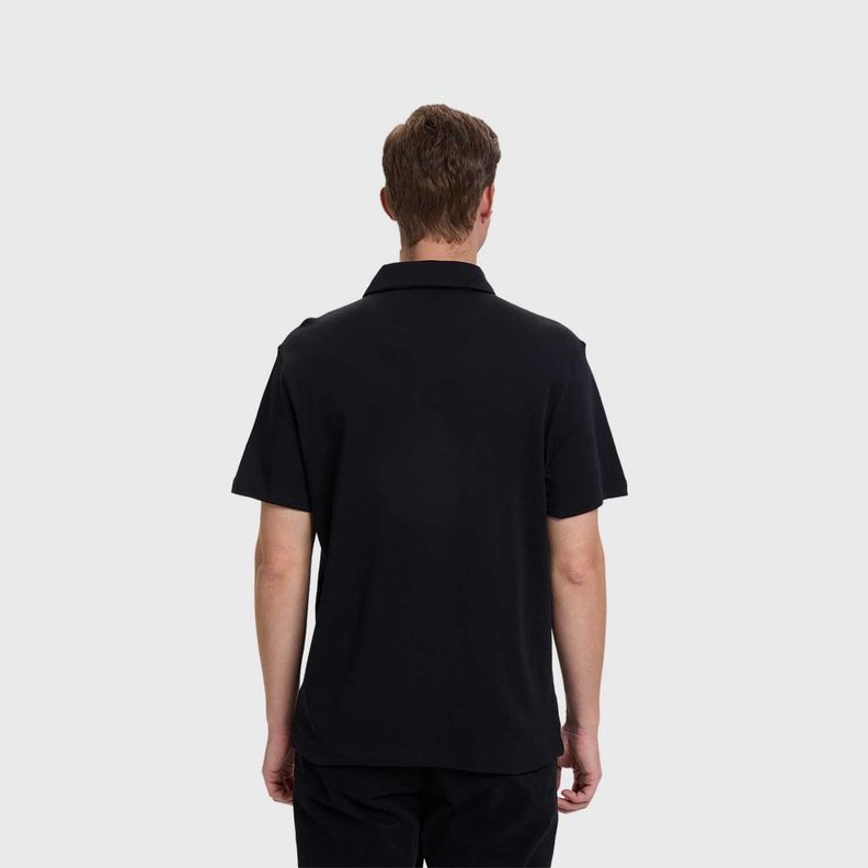 Polera Hombre Lisa Negro Iv  Fashion's Park-2