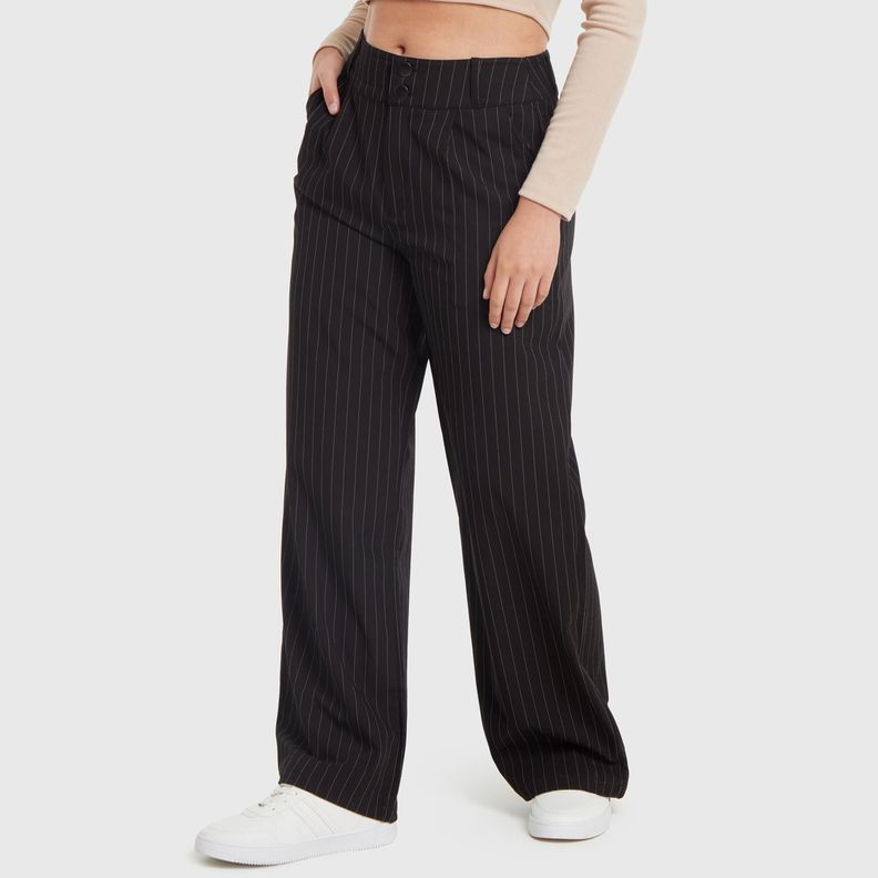Pantalón Mujer Sastrero Negro Fashion´s Park-1