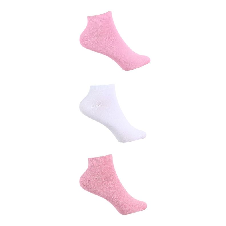 Calceta Mujer Tripack Deportiva Violeta-0