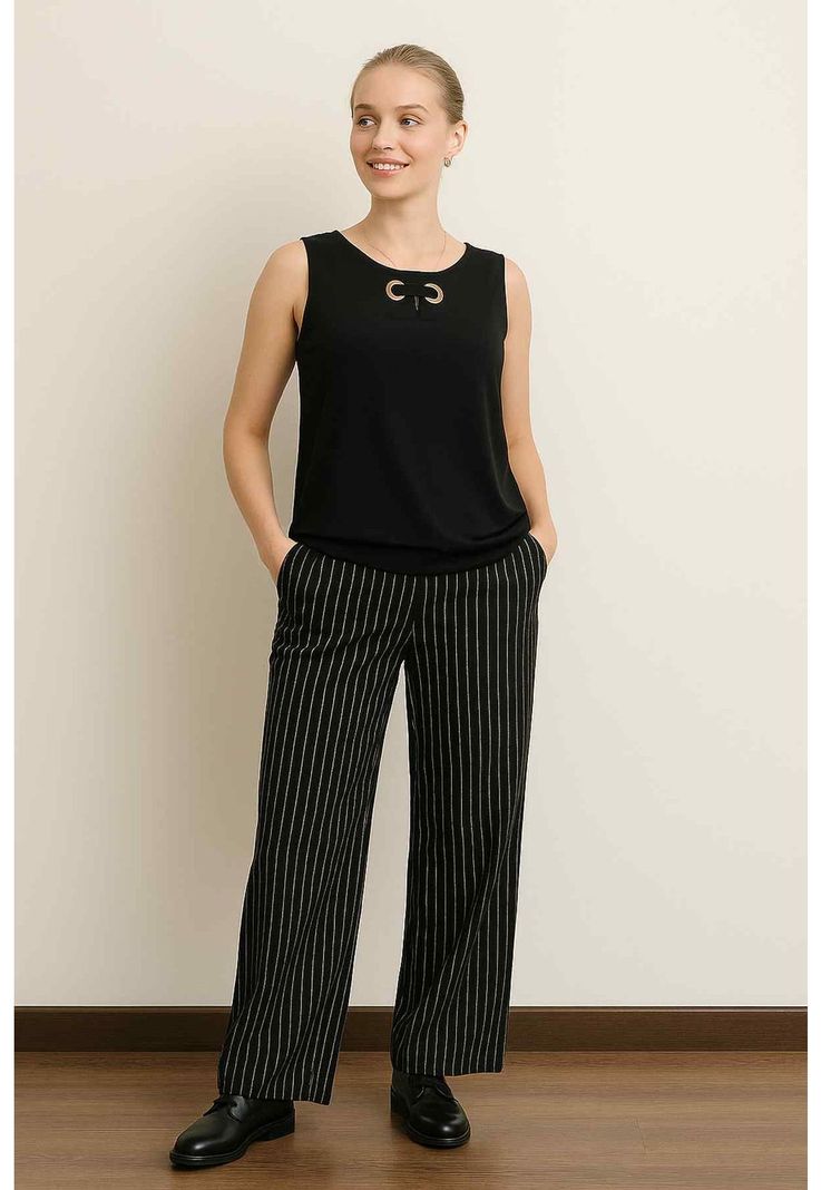Blusa Mujer Ojetillo Negro