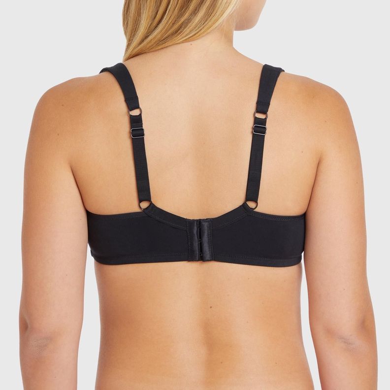 Sostén Maternal Broche Amplio Negro Mujer-1