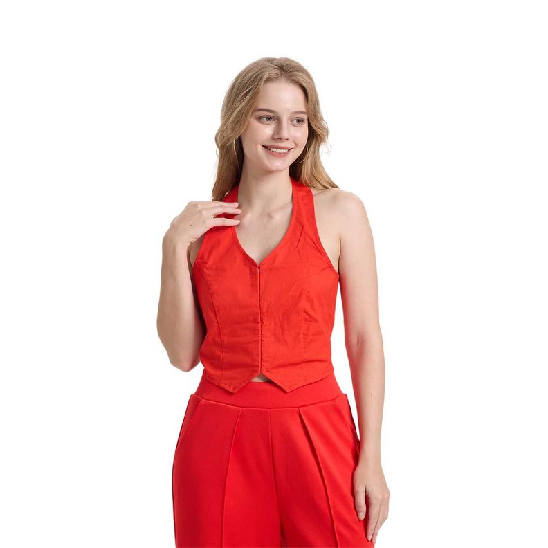 Blusa Mujer Tipo Gillette Rojo Fashions Park-0
