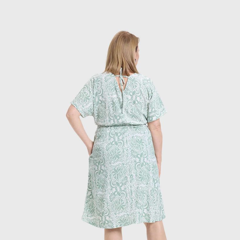Vestido Mujer Campana Crudo Iv  Fashion's Park-2