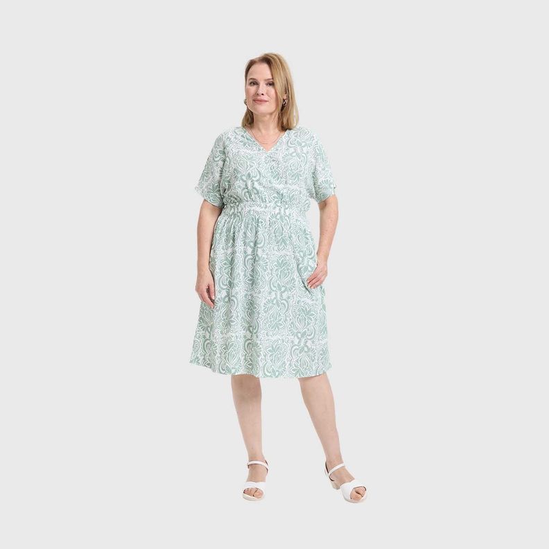 Vestido Mujer Campana Crudo Iv  Fashion's Park-3