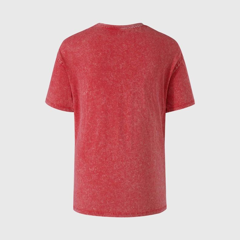 Polera Niña Oversize Lavado Coral Fashion's Park-1