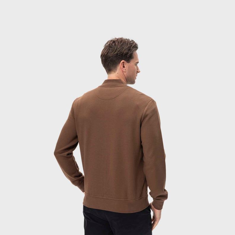 Polerón Hombre Bomber Chocolate Fashion's Park-2