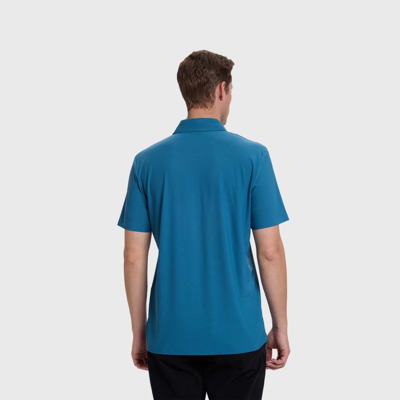 Polera Hombre Deportiva Azul Fashion's Park-2
