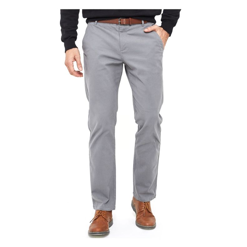 Pantalón Gabardina Chino Casual-0