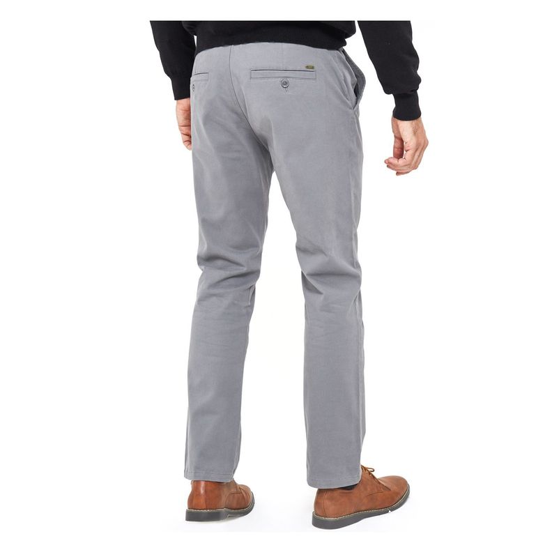 Pantalón Gabardina Chino Casual-2