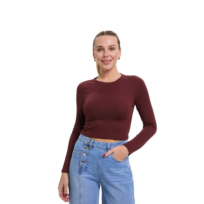 Polera Mujer Lisa Cafe Fashion's Park-0