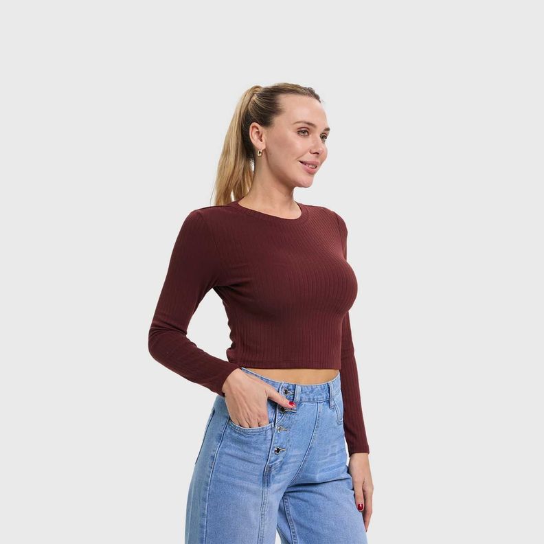 Polera Mujer Lisa Cafe Fashion's Park-1