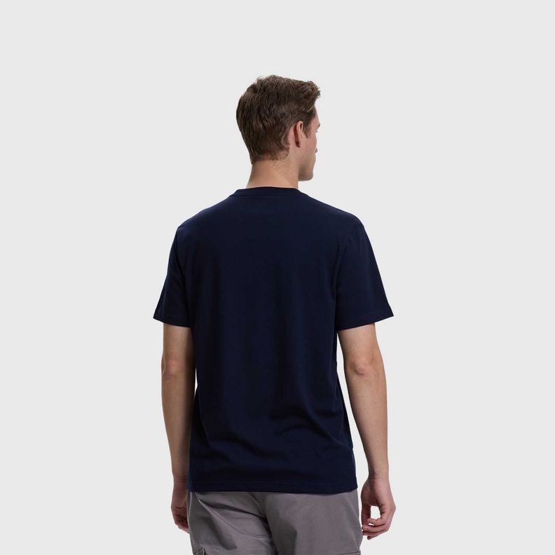 Polera Hombre Casual Básica Azul Marino Fashion's Park-2