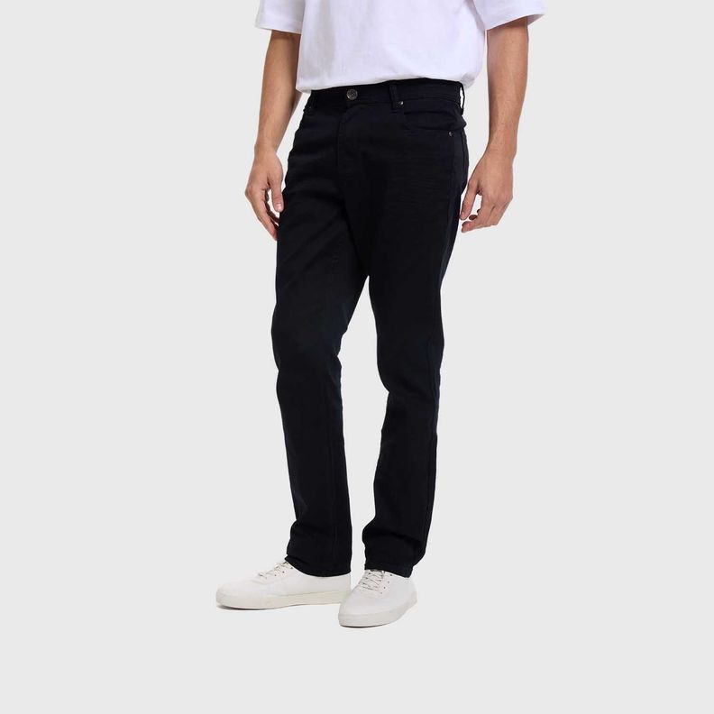 Jeans Hombre Slim Color Negro II  Fashion's Park-2