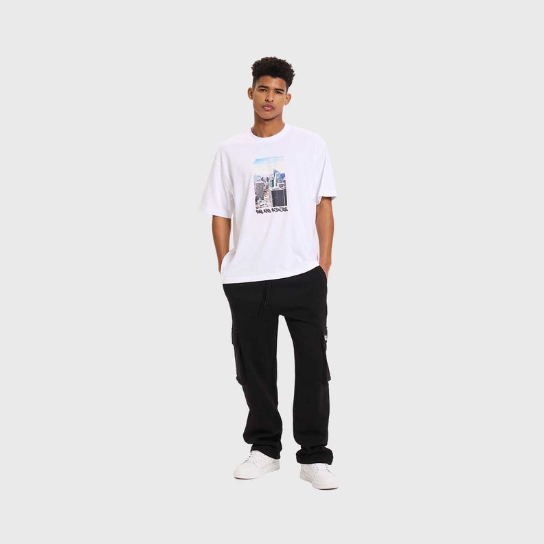 Polera Hombre City Blanco Fashion's Park-3
