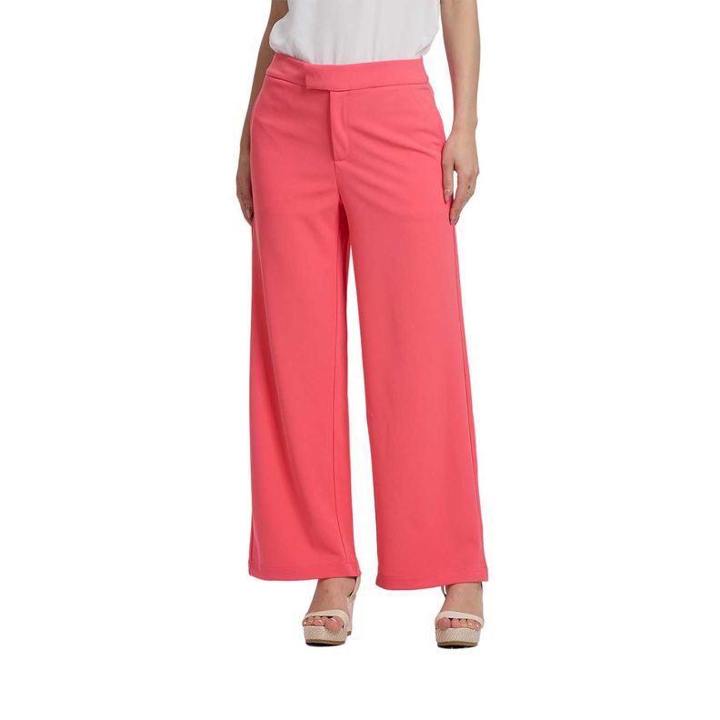 Pantalón Mujer Palazzo Sastrero Coral Fashion's Park-0
