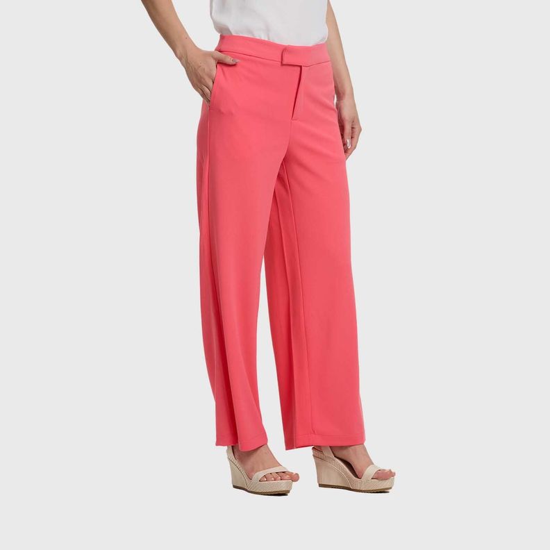 Pantalón Mujer Palazzo Sastrero Coral Fashion's Park-1