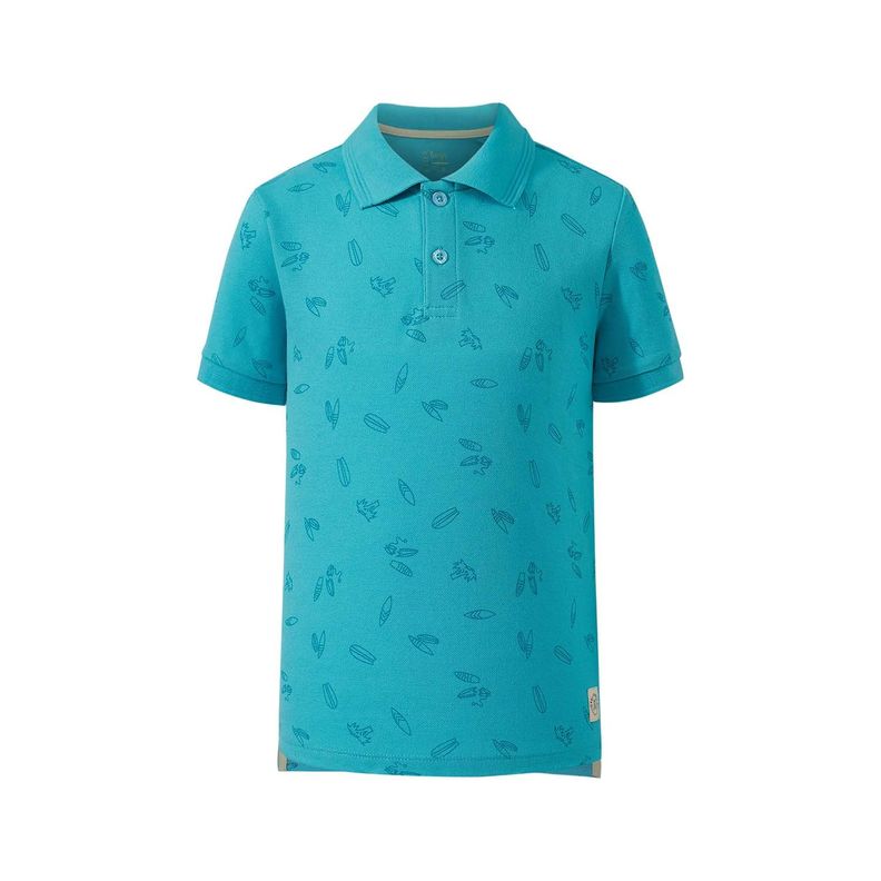Polera Niño Pique Full Print Calipso Fsp Fashion's Park-0