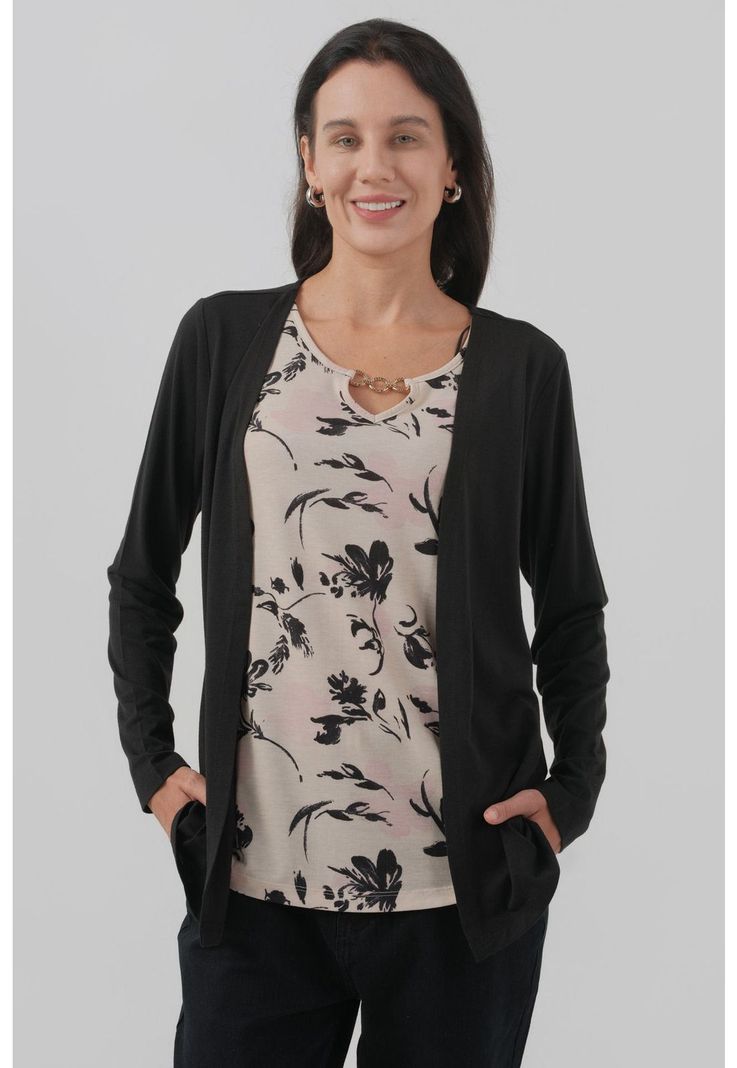 Polera Mujer Regular Negro - lV