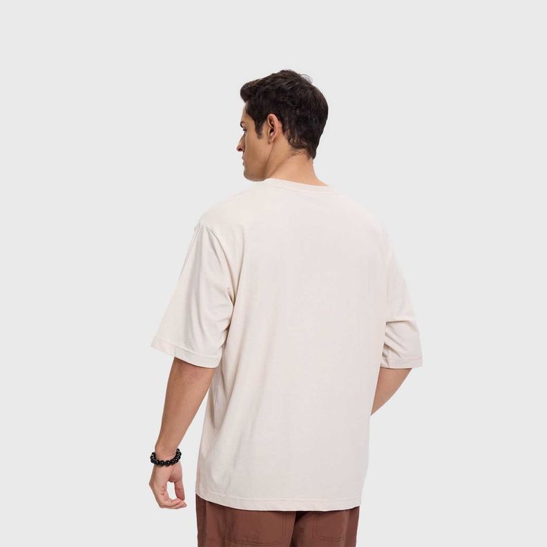 Polera Hombre Racing Oversize Beige Fashion's Park-2