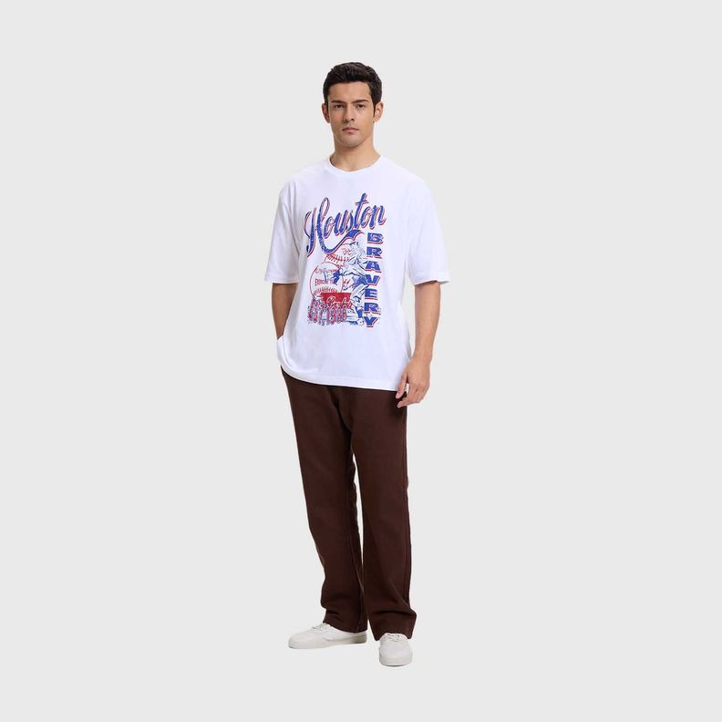 Polera Hombre Print Blanco III  Fashion's Park-3