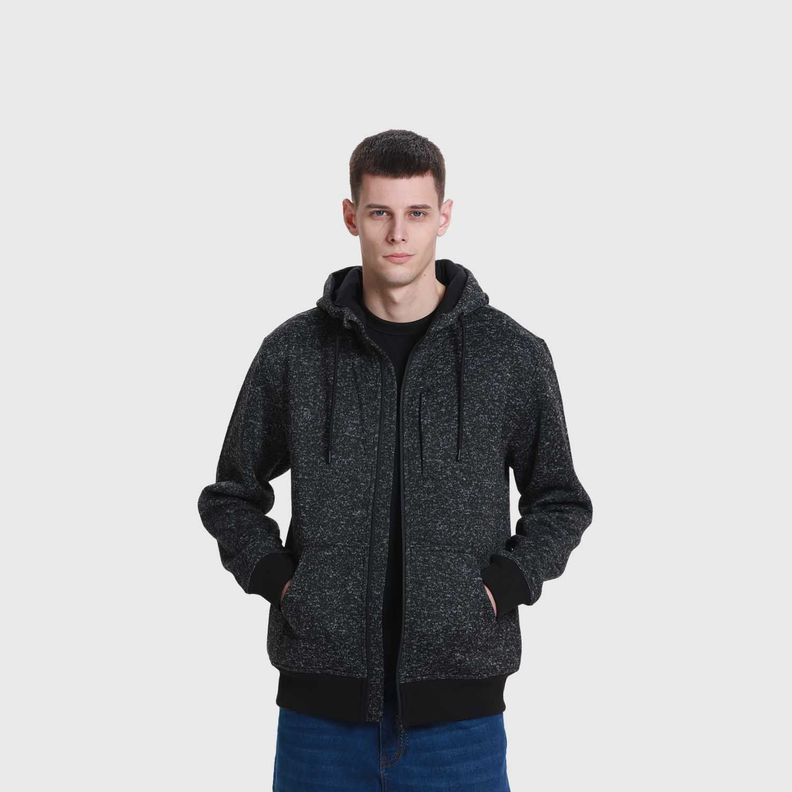 Polar Hombre Hoodie Negro Fsp Fashion's Park-1
