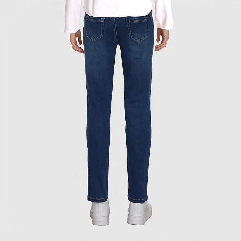 Jeans Mujer Skinny Push Up Azul Claro-1