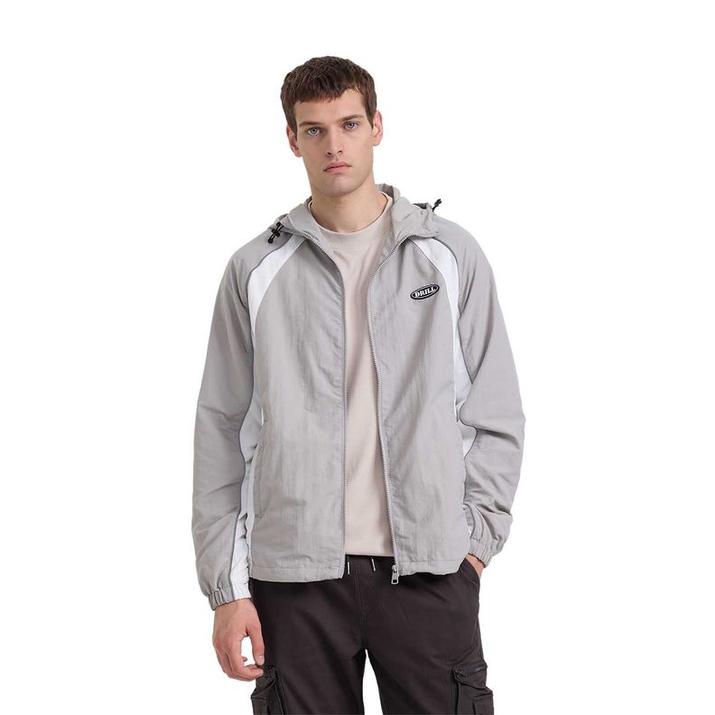 Chaqueta Hombre Cortaviento Gris Fashion's Park-0