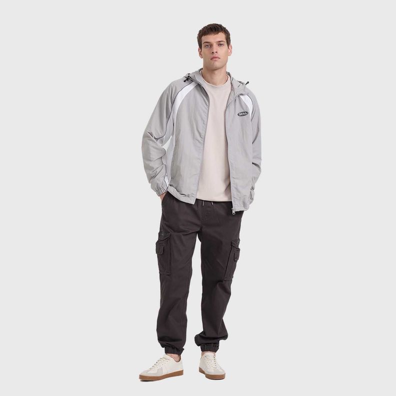 Chaqueta Hombre Cortaviento Gris Fashion's Park-3