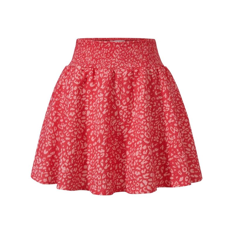 Falda Niña Short Coral Oscuro Fashion's Park-0