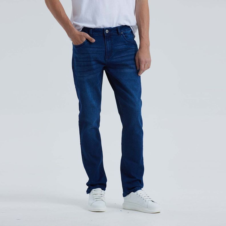 Jeans Hombre Slim 701 Azul Oscuro-2