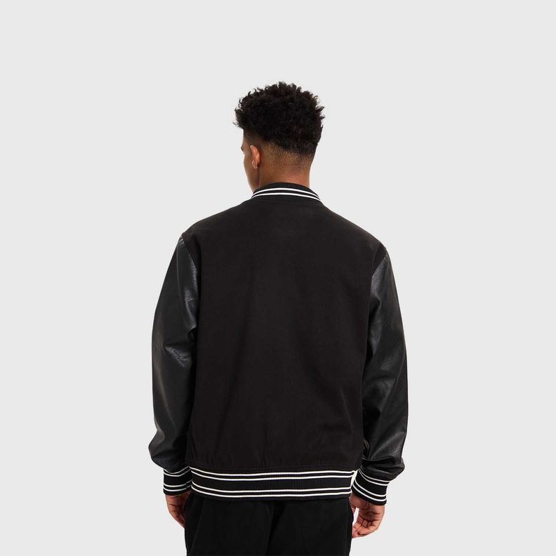 Chaqueta Hombre Varsity Negro II  Fashion's Park-2