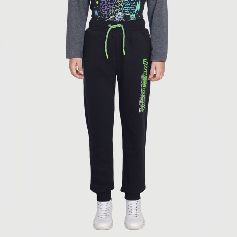Pantalón Buzo Jogger Negro Niño-0